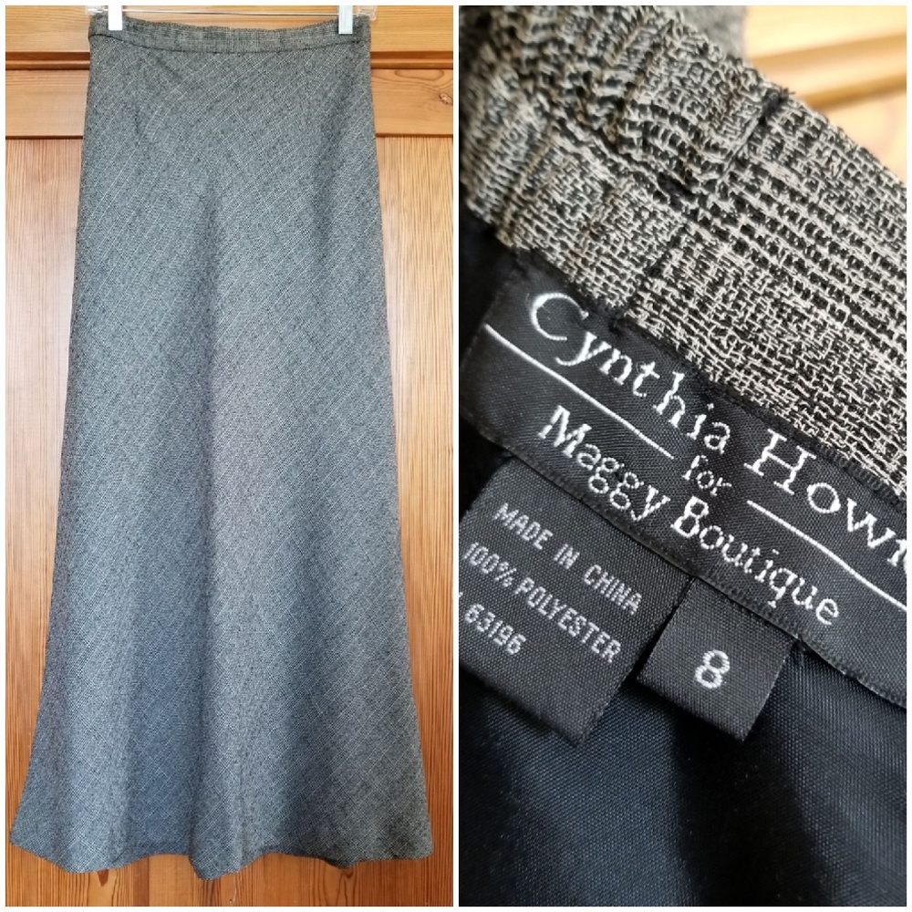Cynthia Howie long skirt